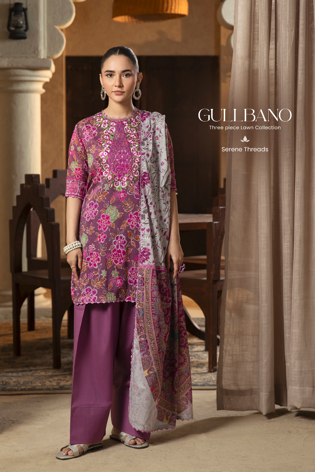Gulbano – Three Piece Lawn Suit